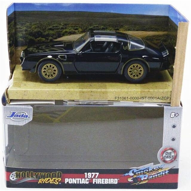 Jada Toys Hollywood Rides Smokey & The Bandit 1977 Pontiac Firebird Die-Cast