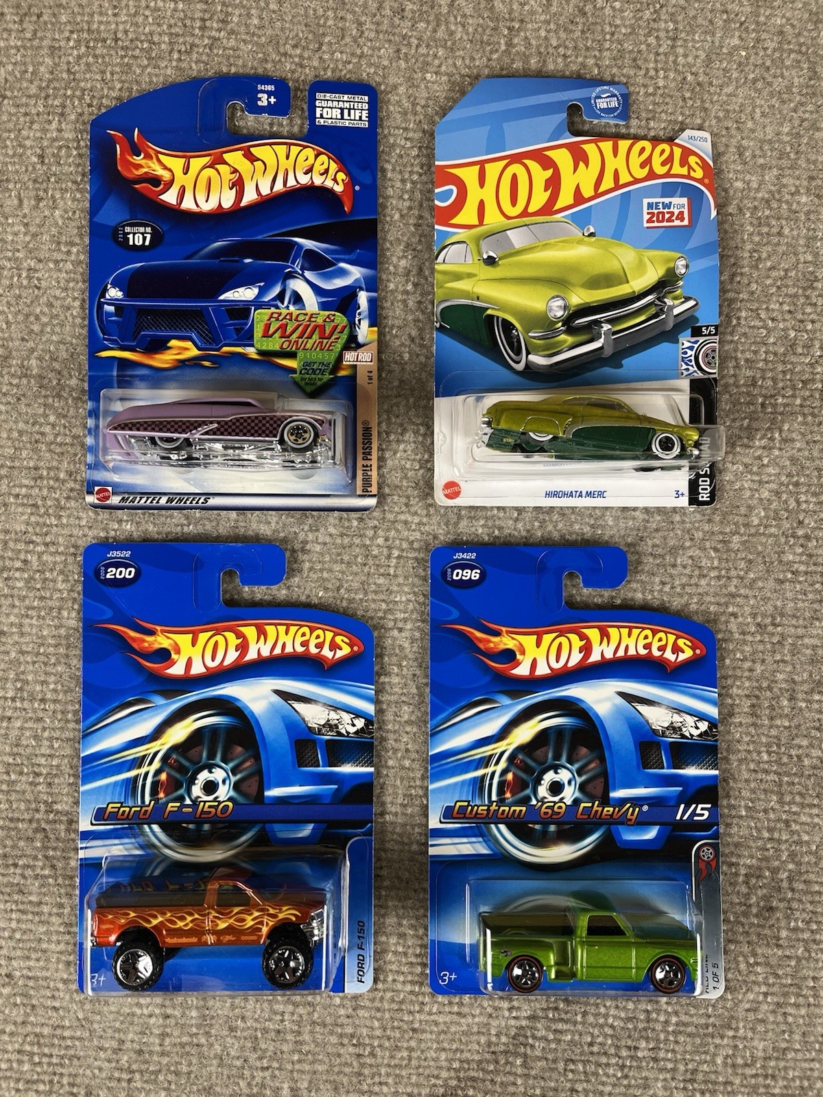 Box with #45 cars (Hotwheels)🔥details in the description Cmattel#