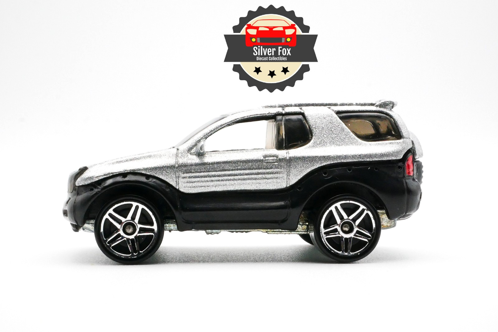 2000 ISUZU VEHICROSS 4X4 ALL TERRAIN GRAY 1:64 SCALE DIECAST COLLECTOR MODEL CAR