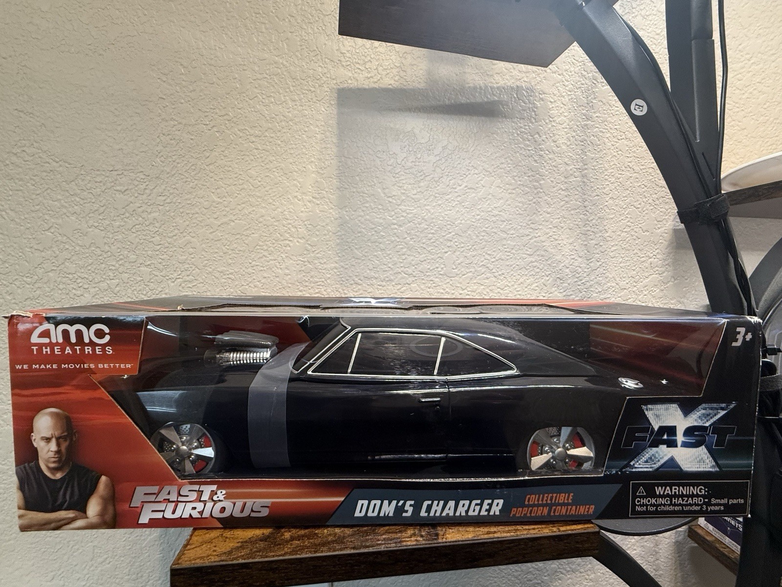 AMC Theatres Fast & Furious Dodge Dom’s Charger Car Black Unopened Box