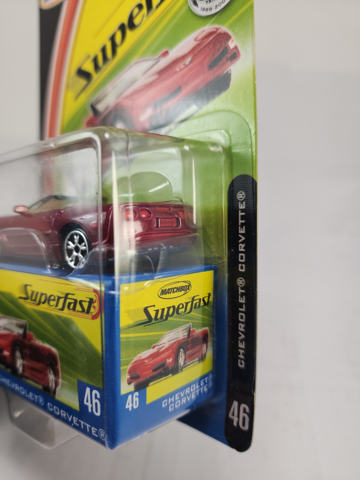 Matchbox Superfast Red 1957 Chevrolet Corvette 1:64 Diecast Red Limited New