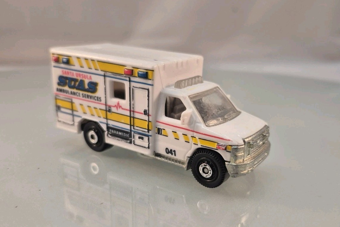 Ford E-350 Ambulance MBX Heroic Rescue & EMT 5-Pack “SUAS” White – 2015