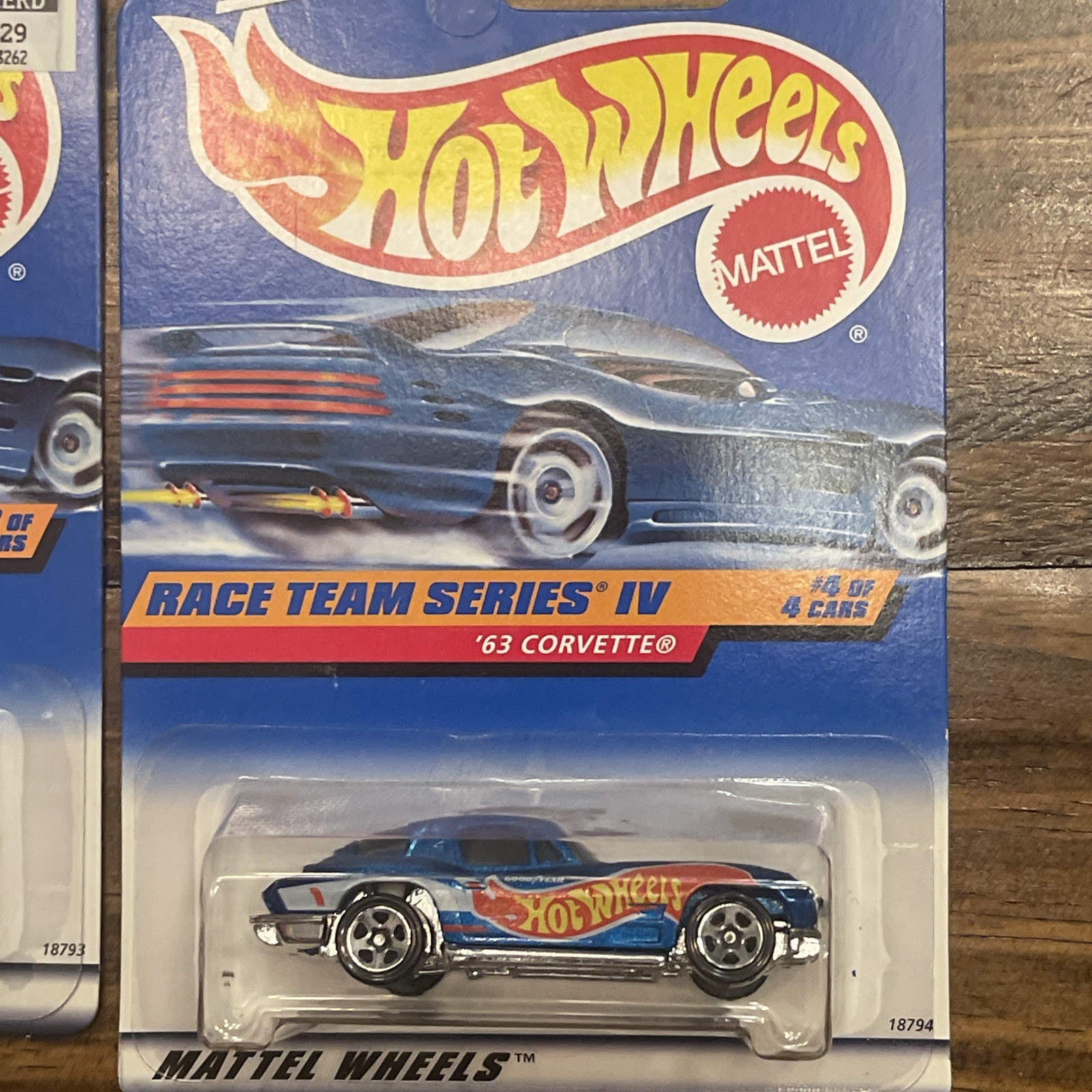 1998 Hot Wheels Race Team Series IV Complete Set – Collector #725, 726, 727, 728