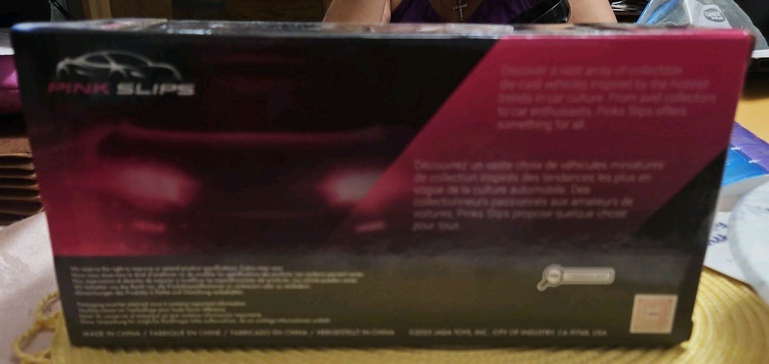 Jada Pink Slips 1:24 Back To The Future Time Machine Pink CHASE Light Up ● VHTF