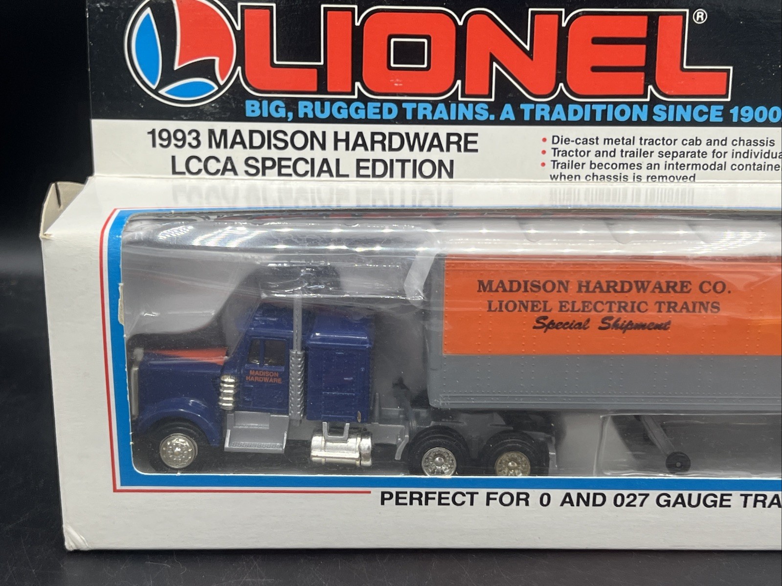 Lionel Trains Madison Hardware LCCA Special 6-52025 1993 Vtg *read*