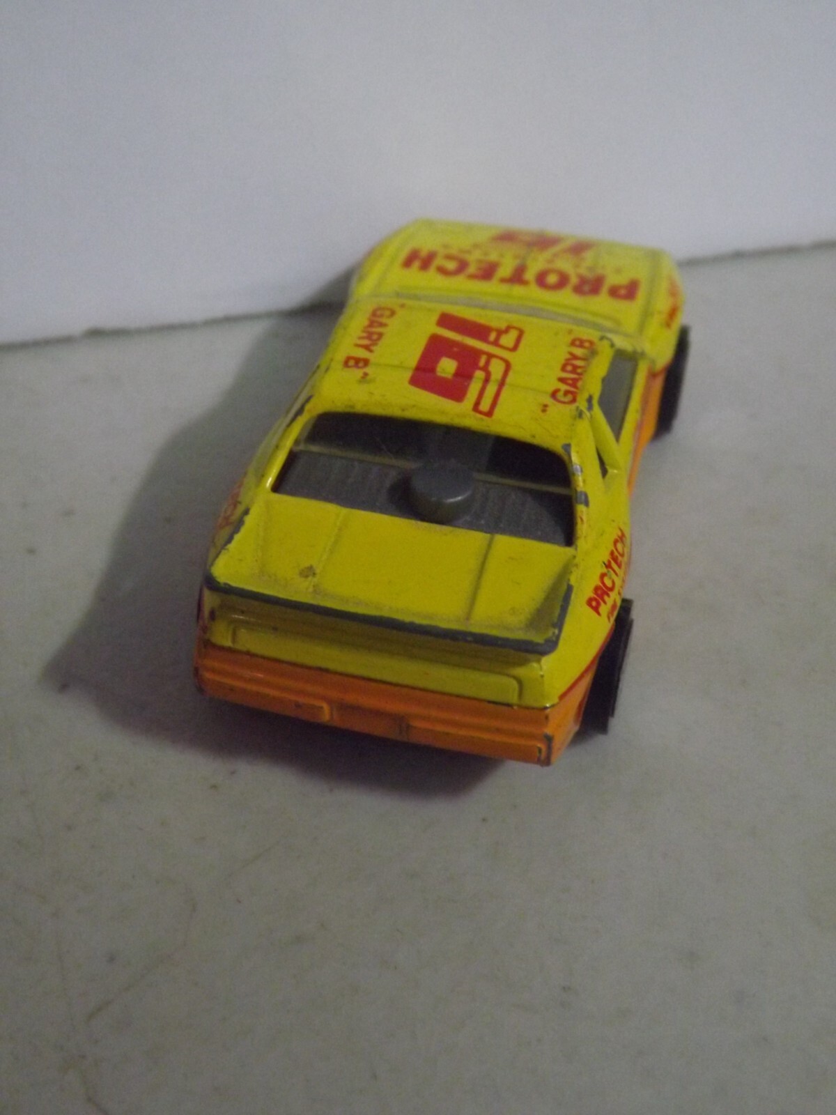 1985 Matchbox Yellow Pontiac Fiero “Protech Fire Systems” 16