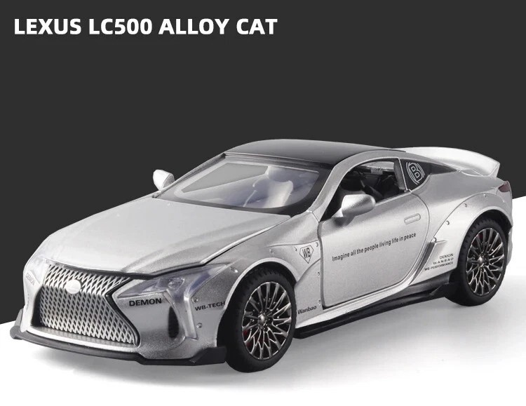 1:32 Lexus LC500 Alloy Sports Car Model Diecast Metal Toy Racing Car Vehicle