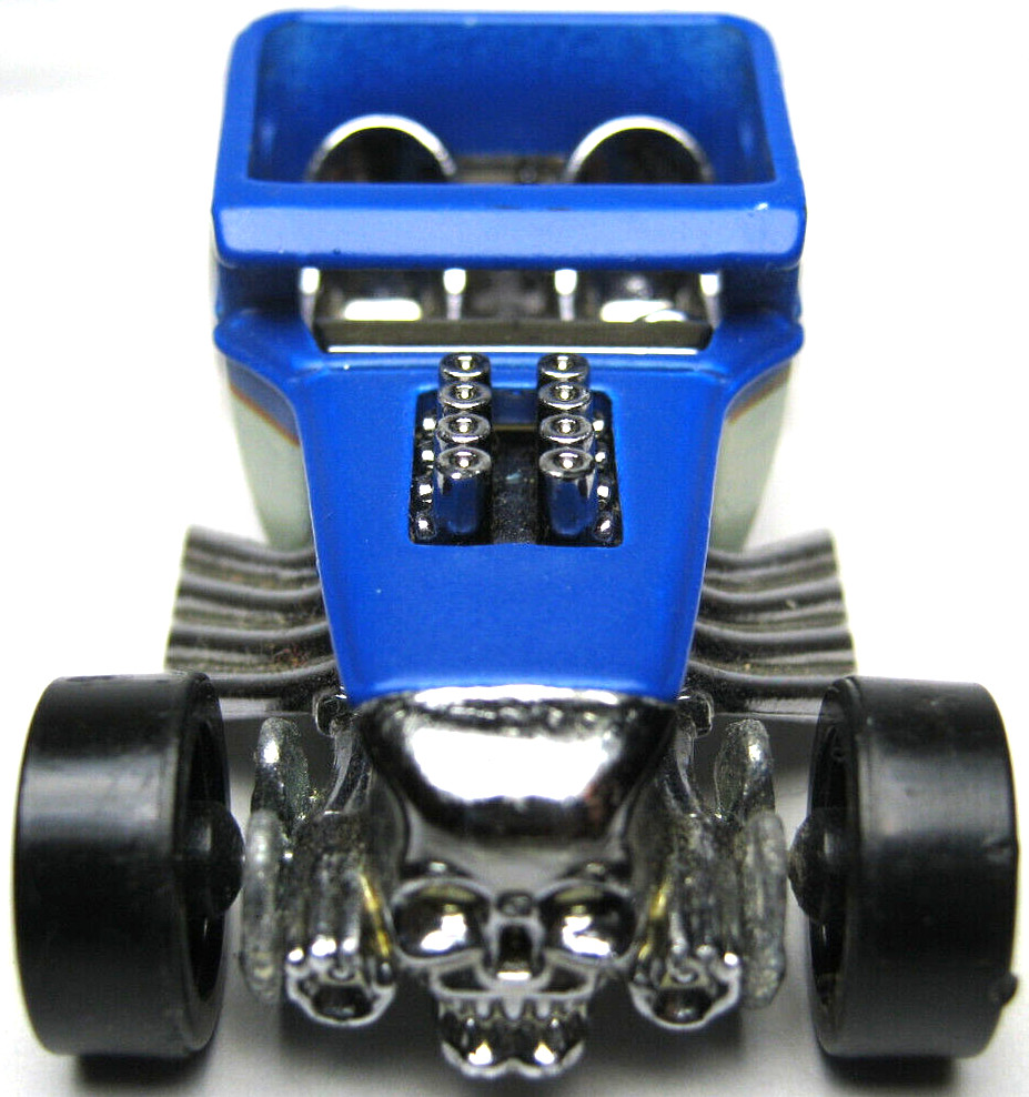 HOT WHEELS PREMIUM BONE SHAKER #6 RAT ROD BLUE 1:64 DIECAST 2 3/8″ CAR – NICE