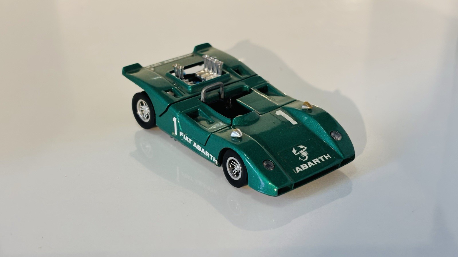 Mattel Mebetoys #6624 Fiat Abarth 3000 SP – Green