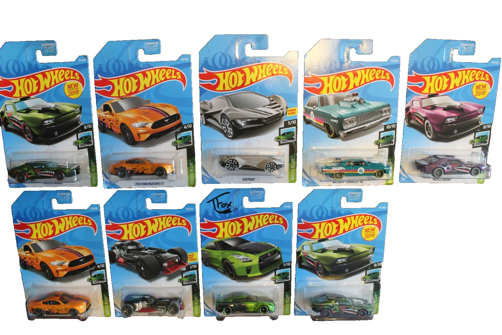 Hot Wheels HW Rescue Set of 8 Camaro, 5 Alarm, Armored Truck, Fire Truck, Etc