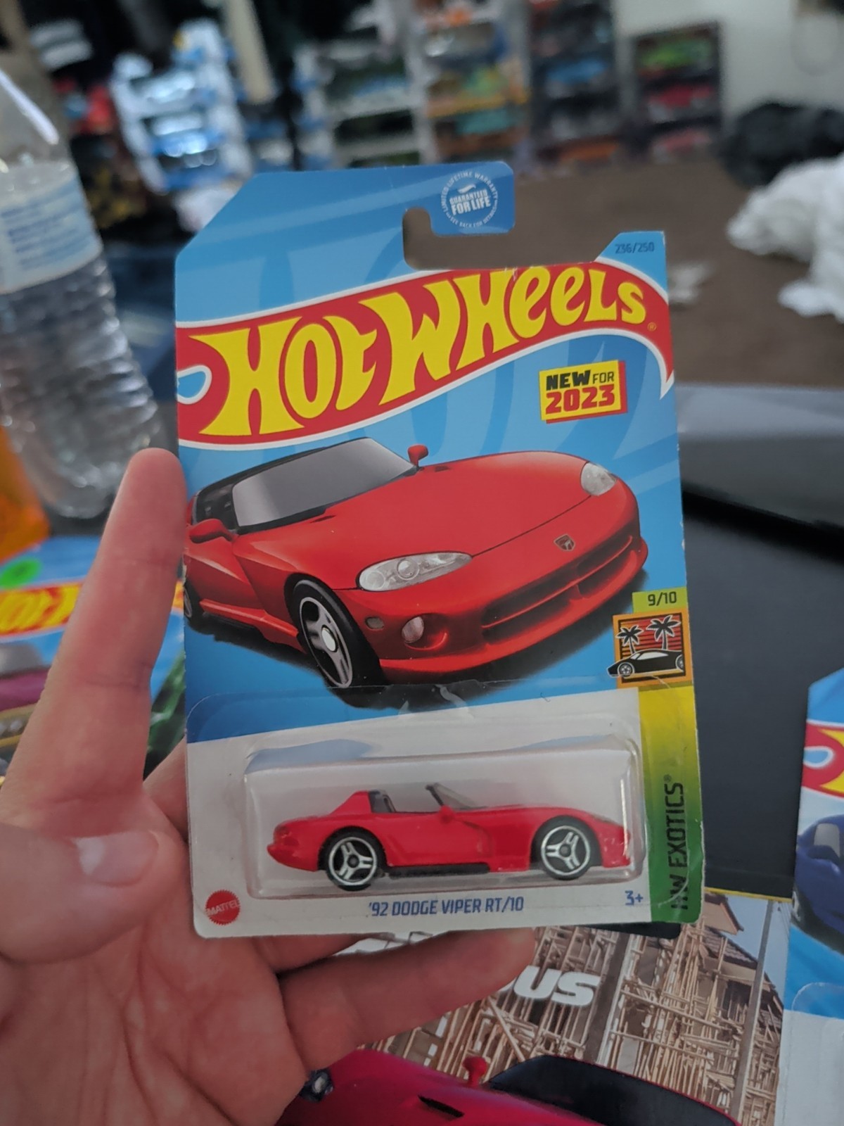 Hot Wheels Then and Now 1:64 1996 Dodge Viper GTS Blue Diecast Unopened Box
