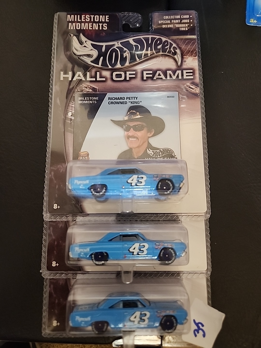 Hot🔥Wheels Hall of Fame MILESTONE Richard Petty ’67 Plymouth Belvedere 1:64 HTF