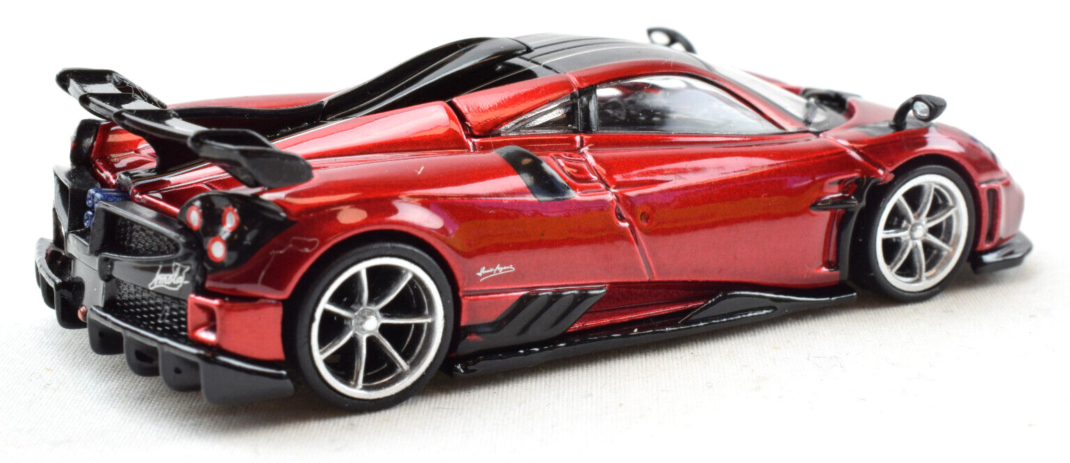 Tarmac Works GLOBAL64 Pagani Imola – Rosso Dubai 1:64 Diecast Car T64G-TL046-RE