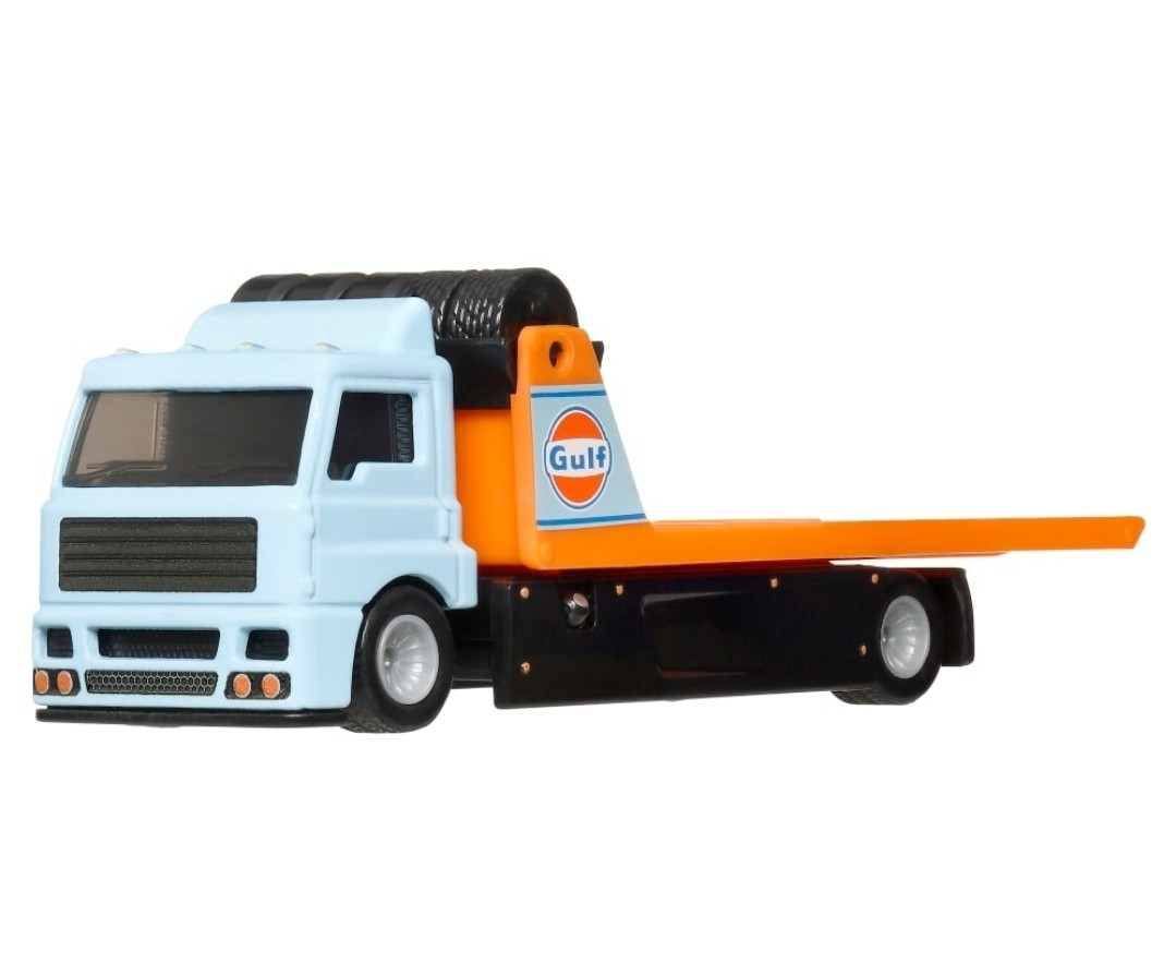 Hot Wheels Premium Collector Diorama Gulf Set McLAREN F1 Supervan Ford GT-40 NEW