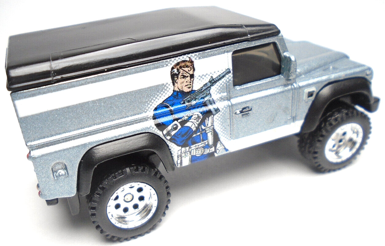 2021 HOT WHEELS LAND ROVER DEFENDER 110 HARD TOP SHIELD SILVER 2 5/8″ SUV
