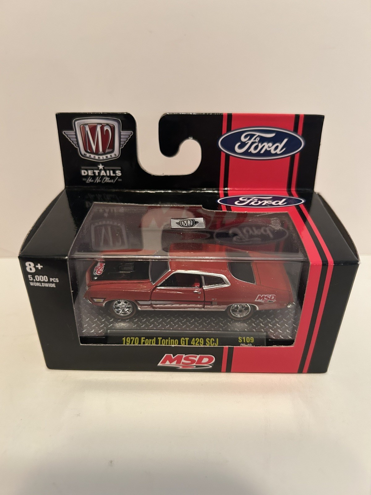 M2 Machines diecast 1970 Ford Torino GT 429 SCJ 5,000 pcs WW free shipping 🔥