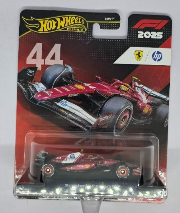 Hot Wheels Premium Ferrari F1 Lewis Hamilton #44 HRV11 1:64 Mattel 2026 NEW MINT