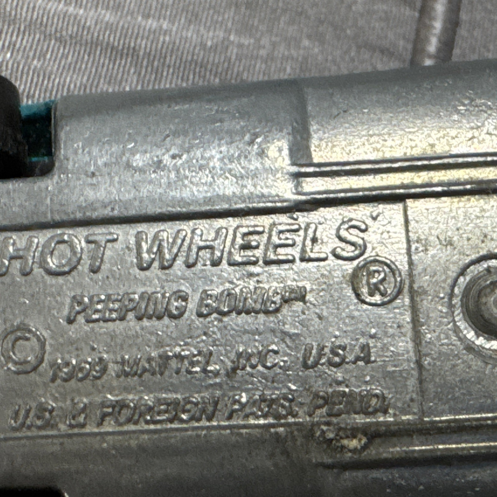Hot Wheels Redline Peepin’ Bomb Aqua Spectraflame USA 1970.