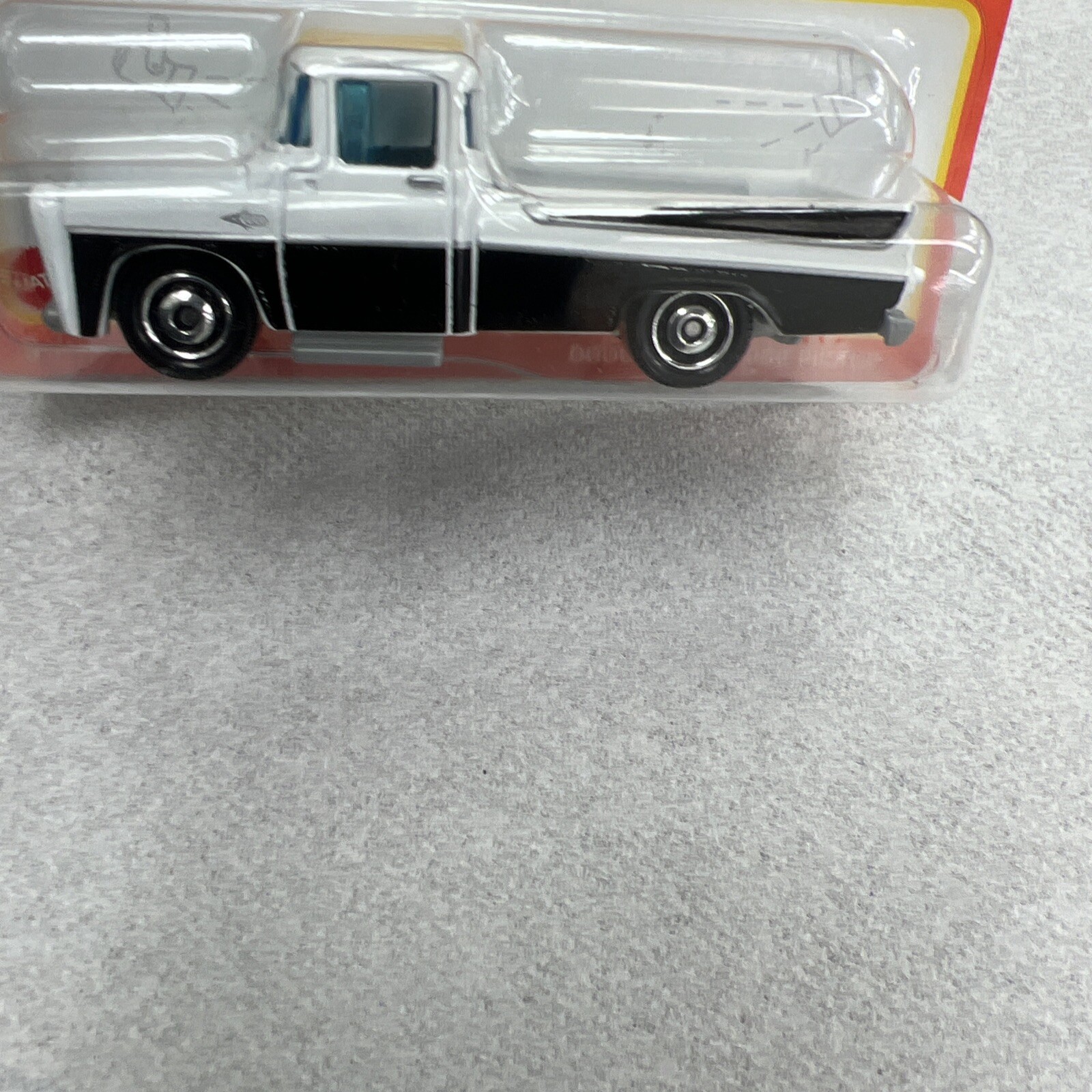 MATCHBOX 70 YEARS DODGE SWEPTSIDE PICKUP BLACK & WHITE #14/100 New On Card B190
