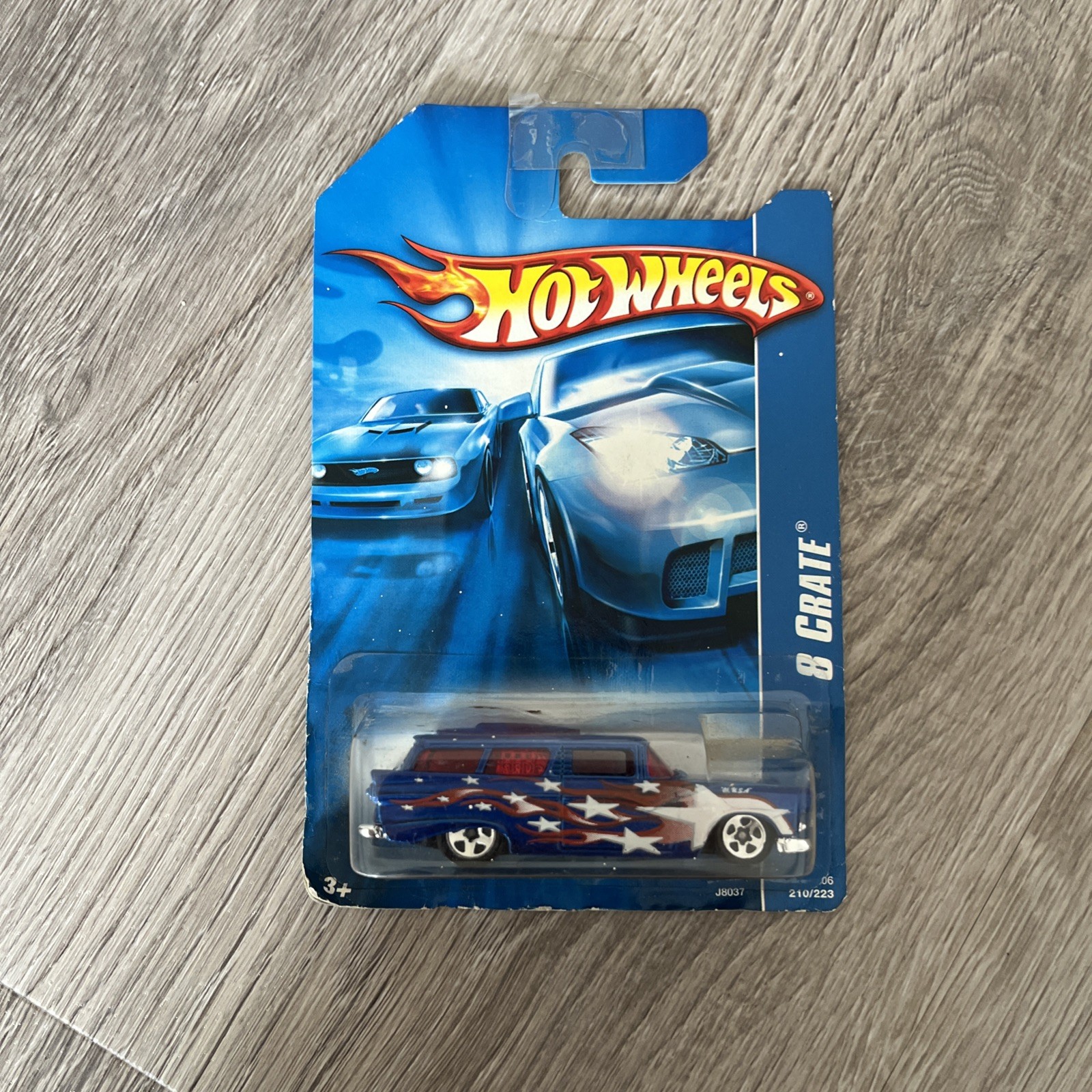 HOT WHEELS (2006) 8 CRATE – SHORT CARD – RARE!! MOC!!!
