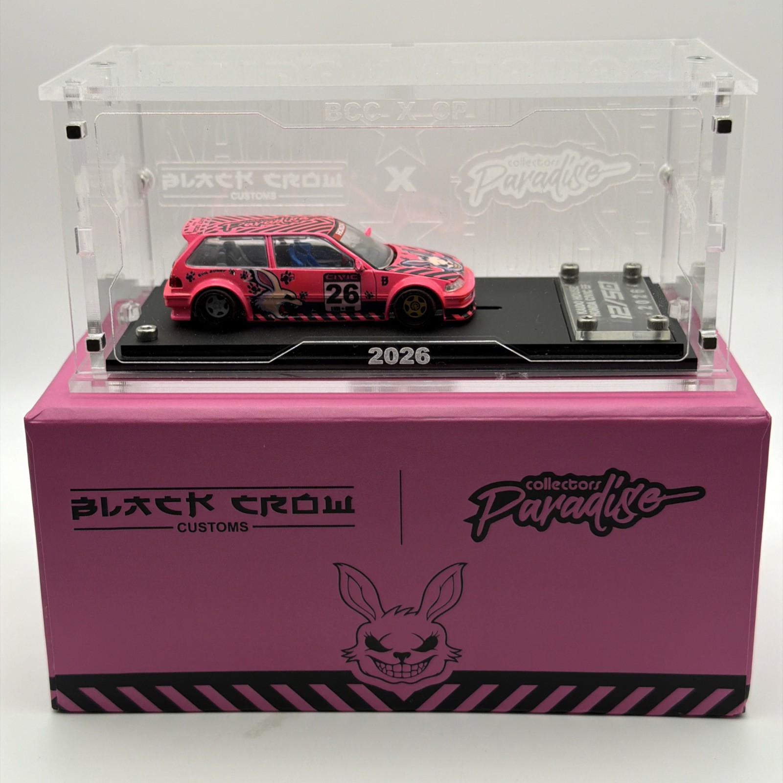 Black Crow Customs Kaido House Civic #12/50, Brand new! With Case! 🔥🔥🔥