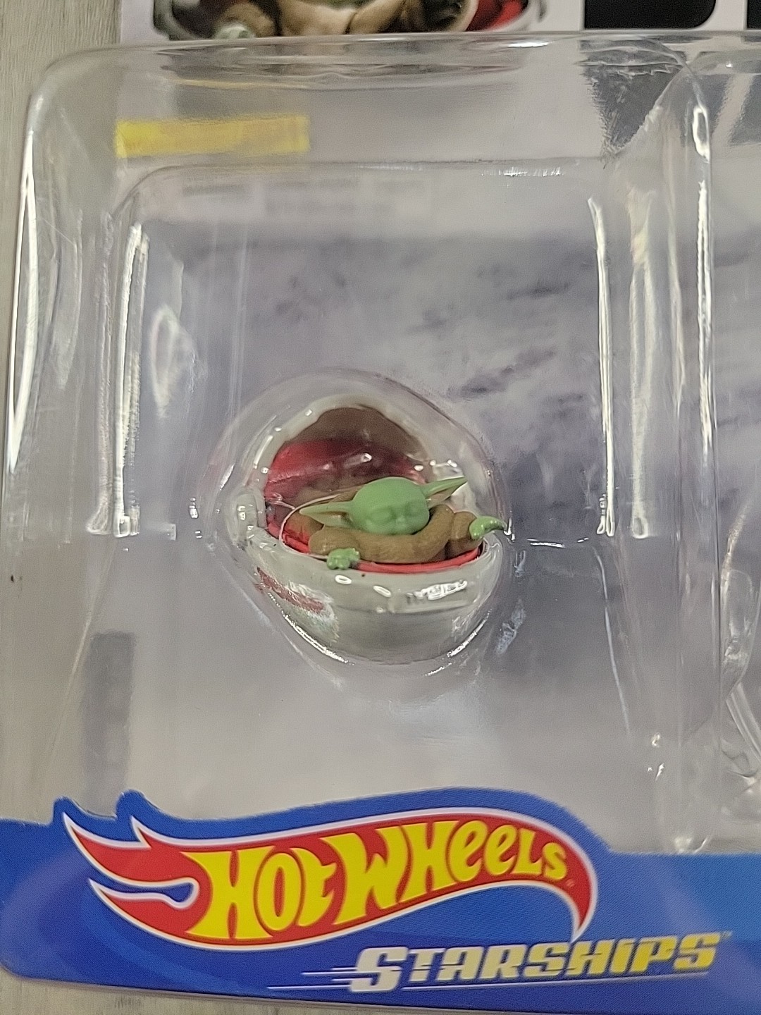 Star Wars Hot Wheels Starships MandalorianThe Child The Force Grogu Hover Pram