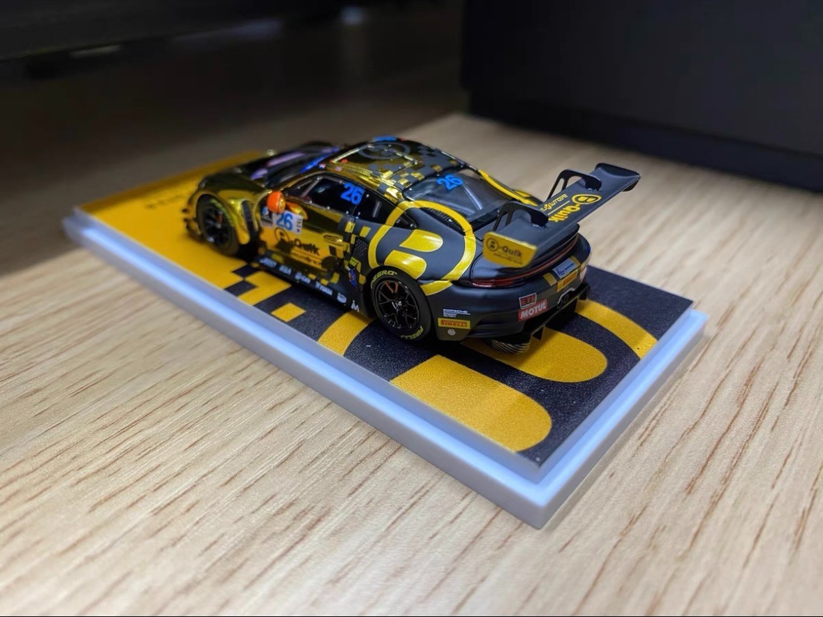 Chase Golden ALMOST REAL 911 GT3 R Thailand Super Series#26 Model Car