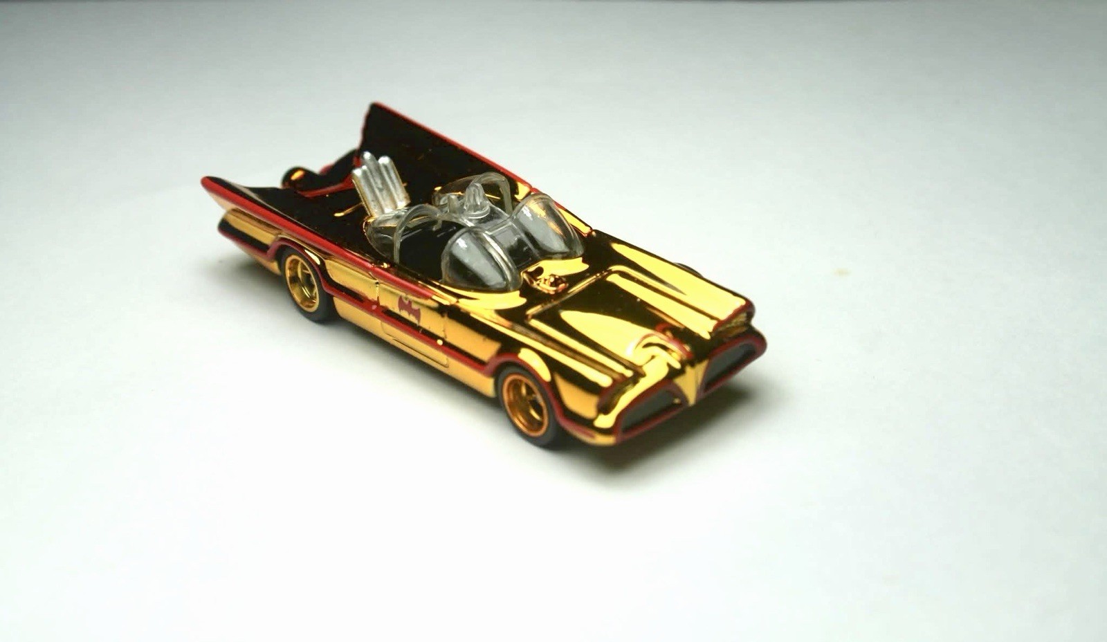Hot Wheels Batman Batmobile Tv Series Gold Spectraflame Custom MADE READ!