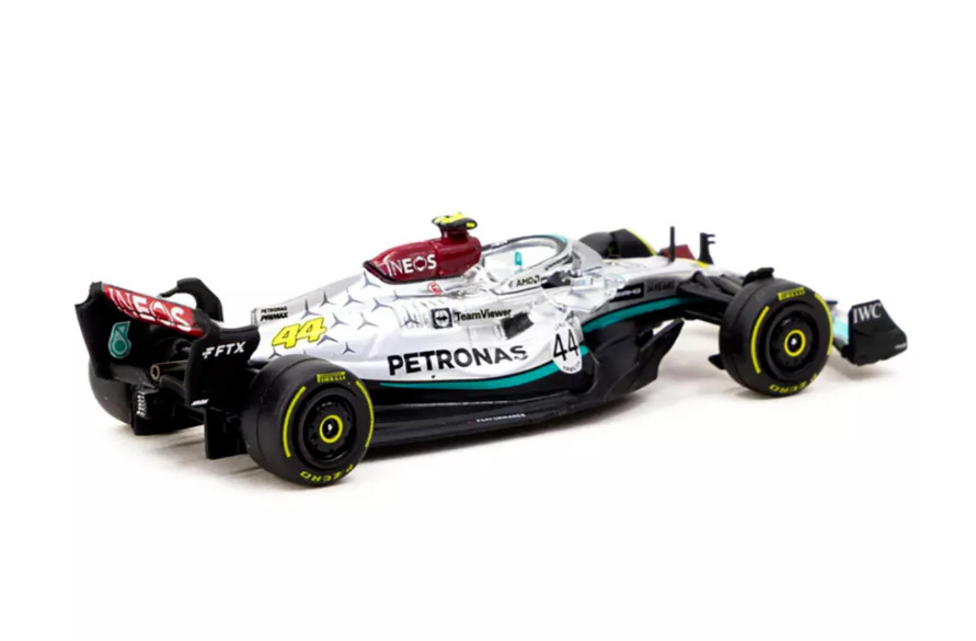 Tarmac Works 1:64 Mercedes-AMG F1 W13 E Performance #44 Lewis Hamilton 2022