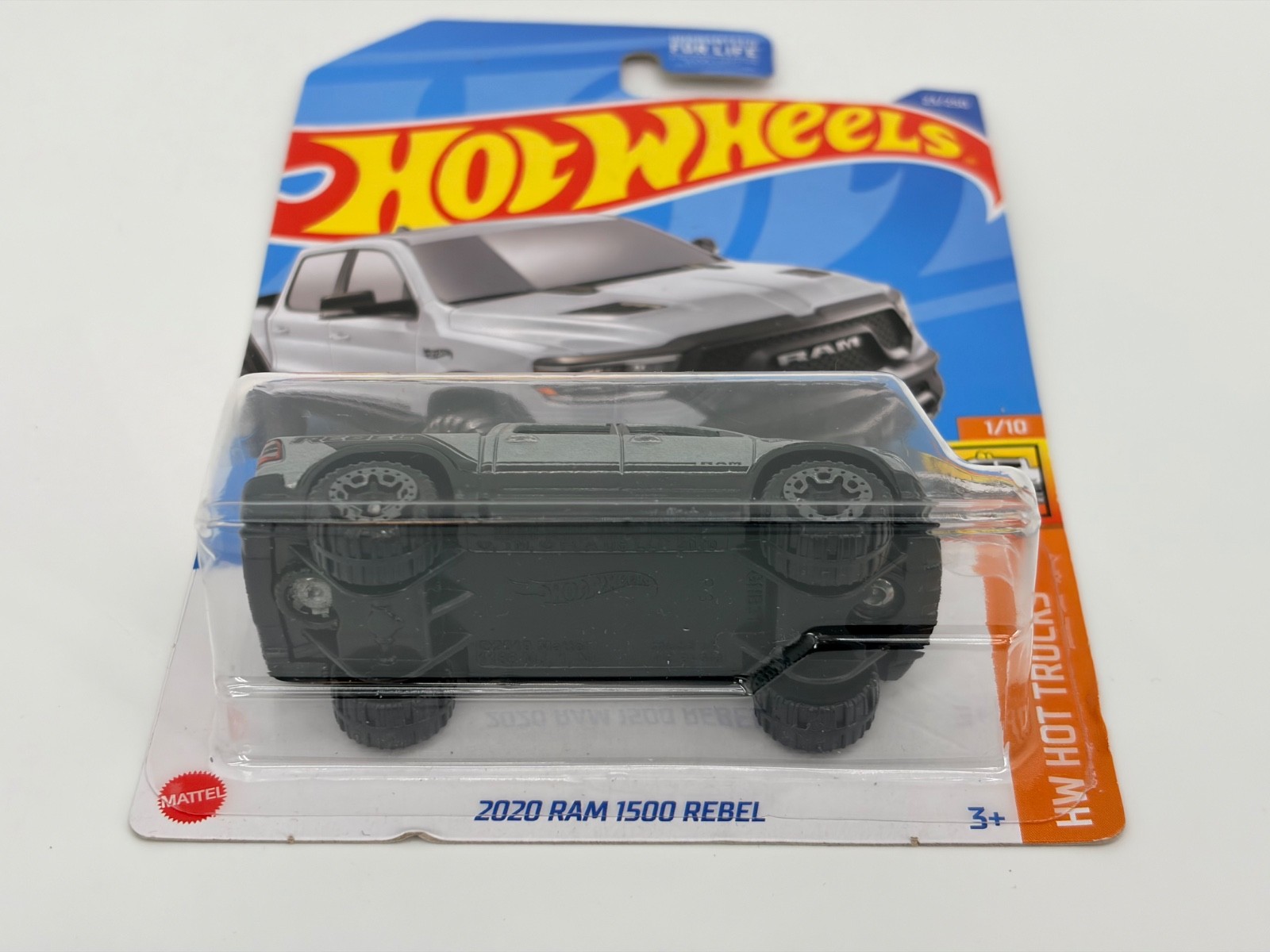 Hot Wheels 2022 HW Hot Trucks~Ram 1500 Rebel, Mazda Repu, Chevy Silverado 1:64