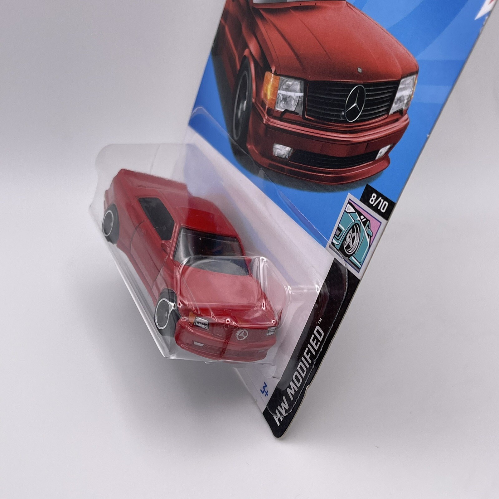 Hot Wheels 2024 ’89 Mercedes-Benz 560 SEC AMG Lot of 3 – Silver, Black, Red
