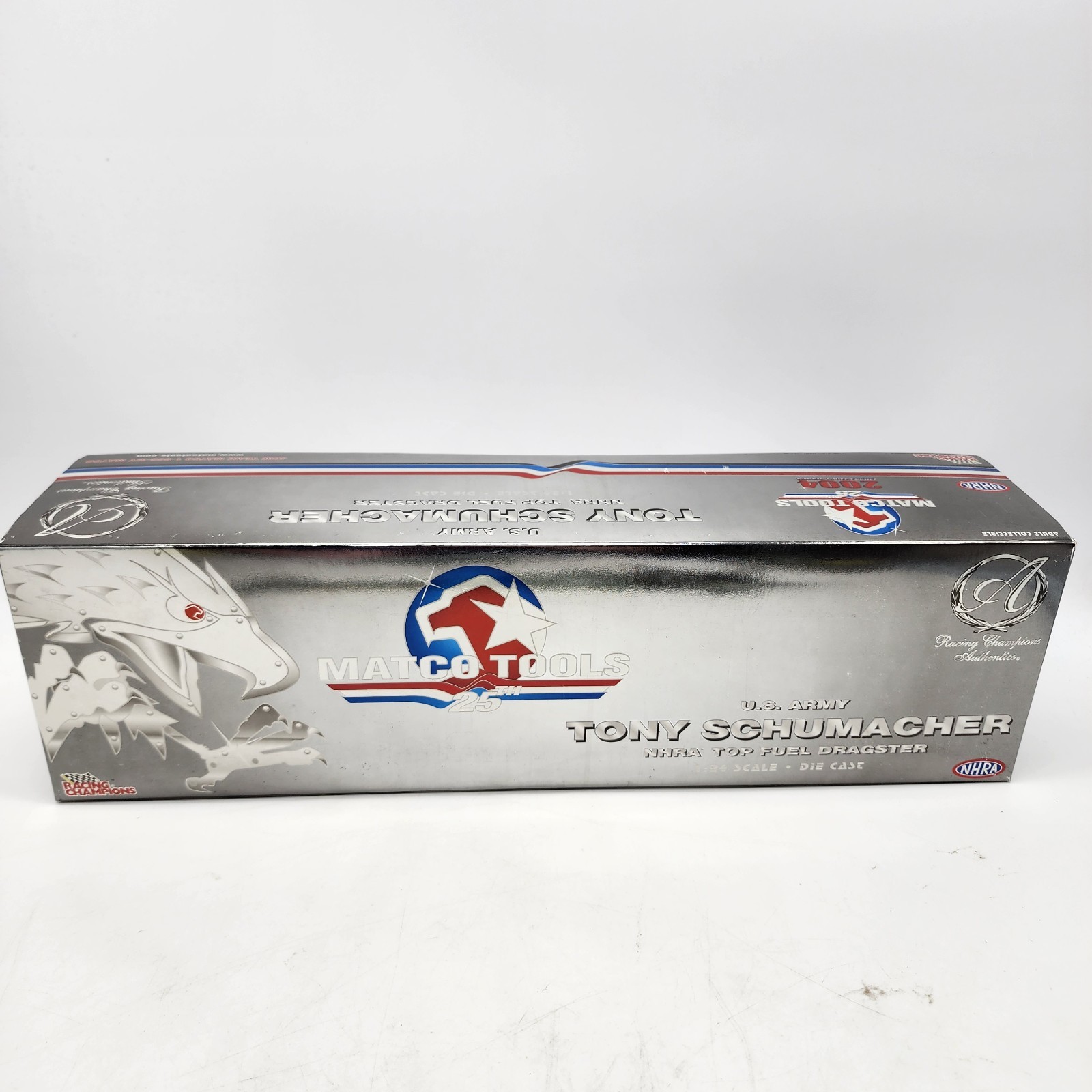 44D Racing Champions 1:24 Tony Schumacher U.S. Army Matco 2004 NHRA Dragster