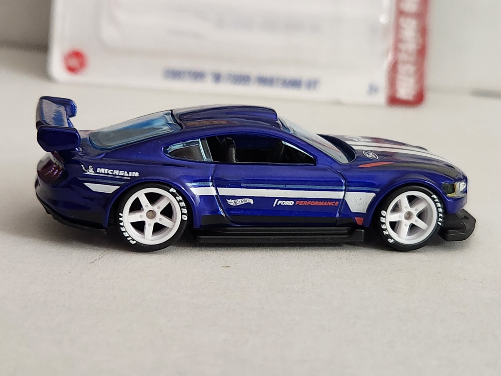 Hot Wheels Custom 2018 Ford Mustang GT With Real Riders Wheel Swap #2