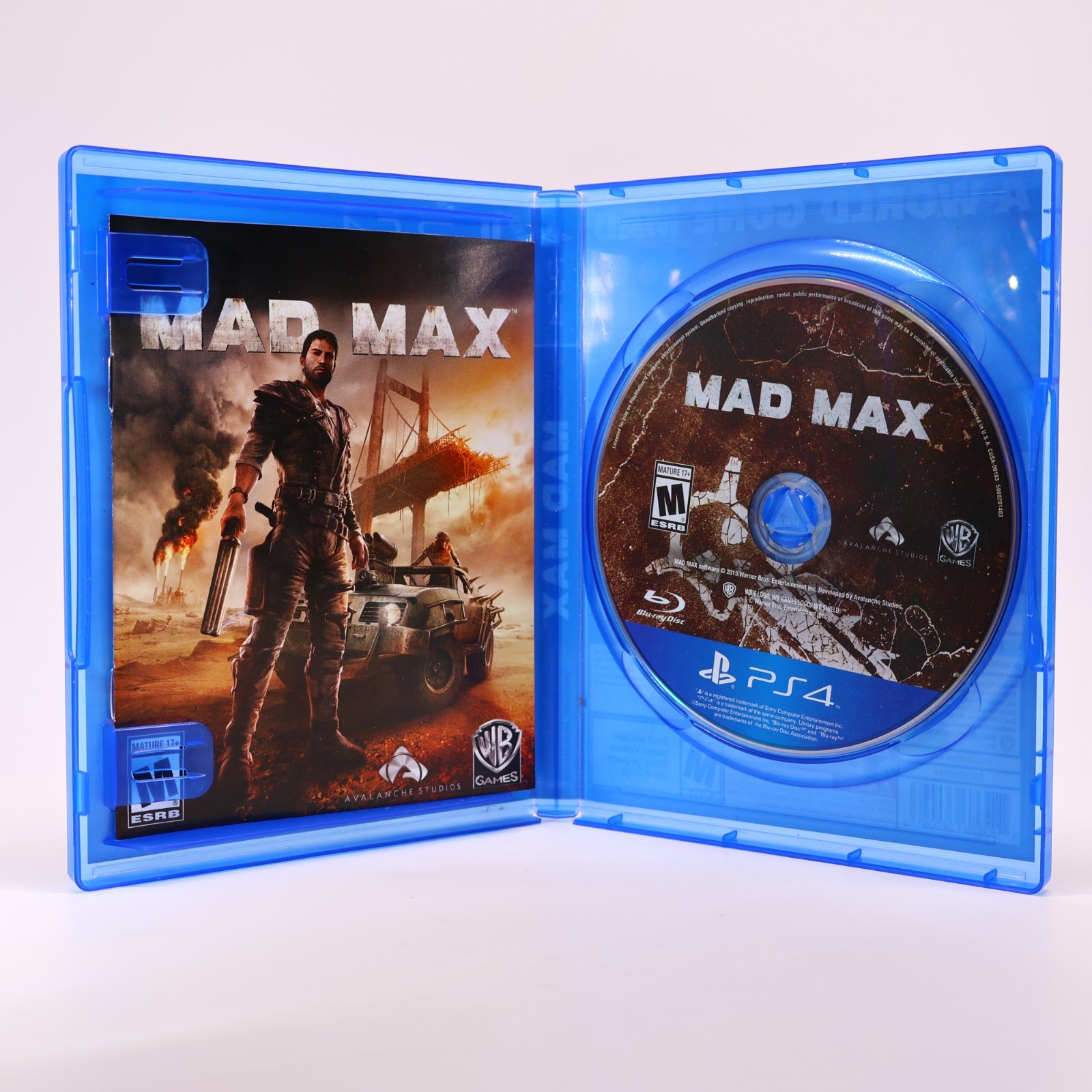 Mad Max Collectible Vehicle Exclusive & Mad Max (PS4) CIB – Auth Good Cond