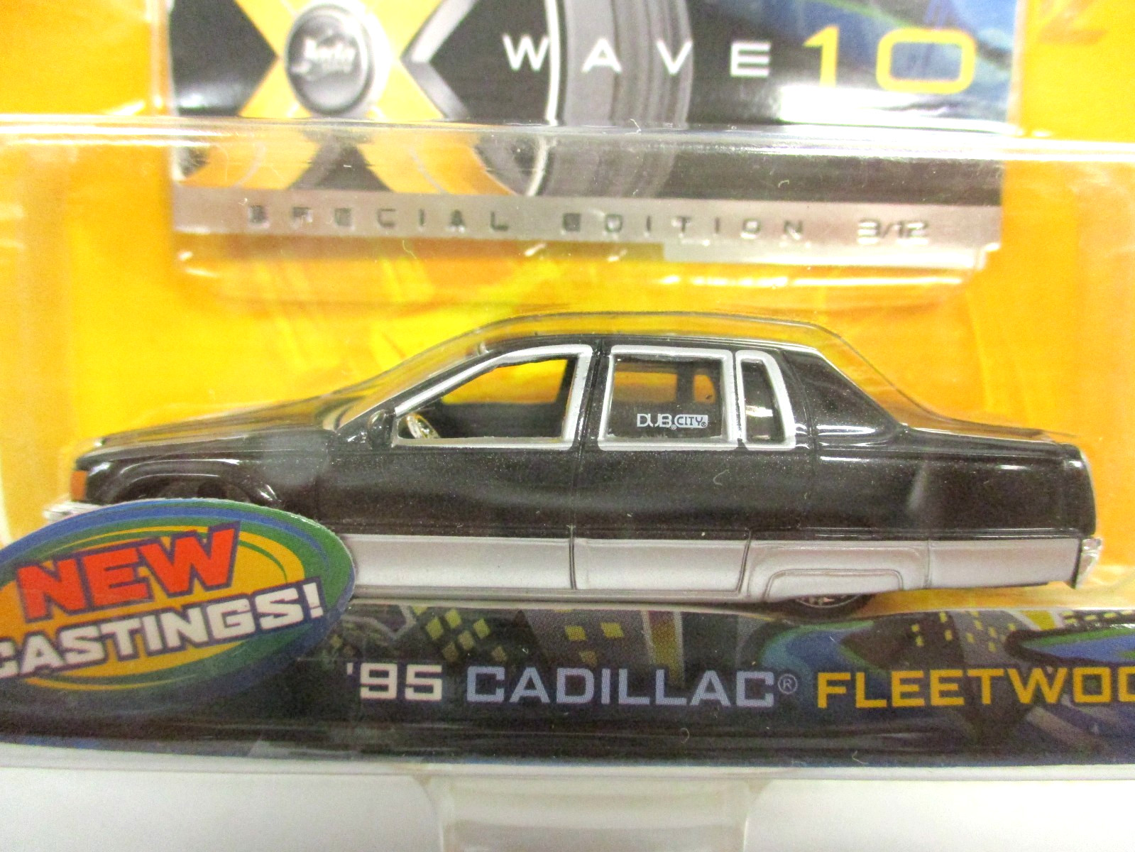 JADA – DUB CITY OLD SKOOL – 1995 CADILLAC FLEETWOOD BROUGHAM LOWRIDER – 1/64