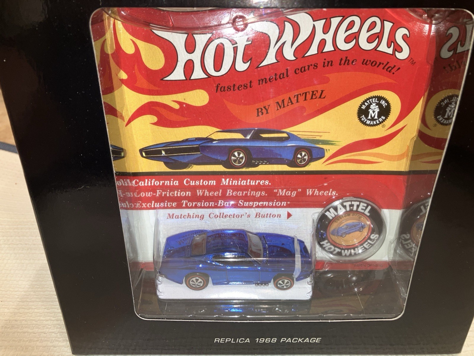 Hot Wheels Redline CUSTOM OTTO Mint In Box, Club Exclusive 0614, 2713/4000 RARE!