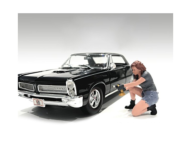 “MUSCLE MECHANICS” FIGURE #3 FOR 1/24 SCALE MODEL BY AMERICAN DIORAMA AD-25203