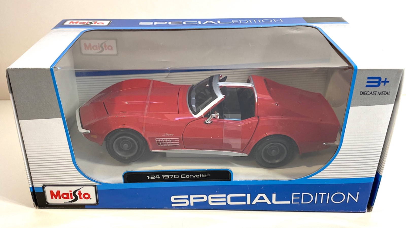 1970 Chevrolet CORVETTE Maisto Special Edition Die Cast Red #31202 New in Box