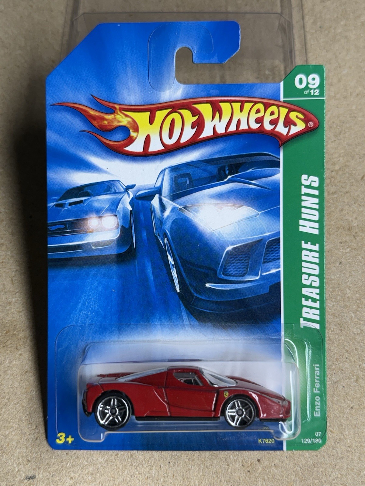 Hot Wheels Enzo Ferrari Treasure Hunts Red Seats #09 of 12 K7620