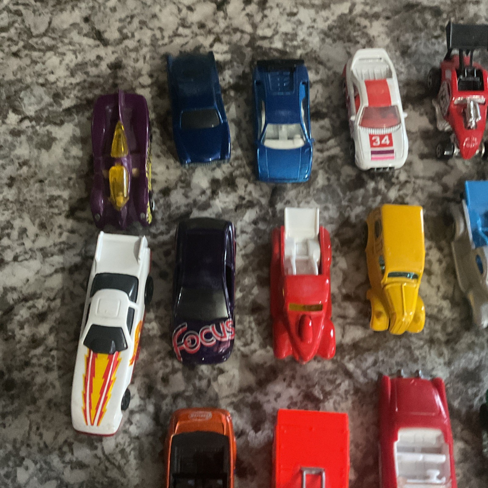 Hot Wheels, Matchbox, McDonald’s Car Lot Of 43 Cars Mostly Hot Wheels