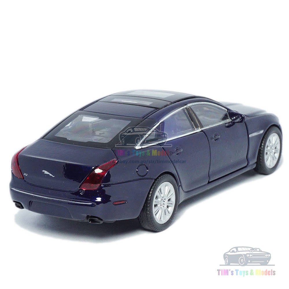 1/44 Jaguar XJ 2010 Model Car Alloy Diecast Toy Vehicle Collection Kid Gift Blue