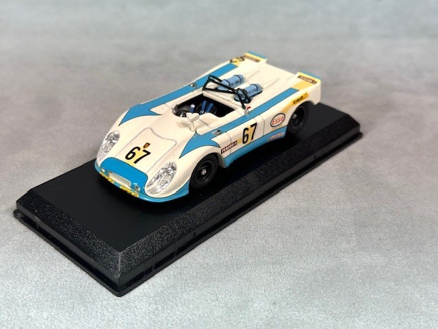 BEST ? 1/43 Porsche 908 #67 White and Light Blue Le Mans