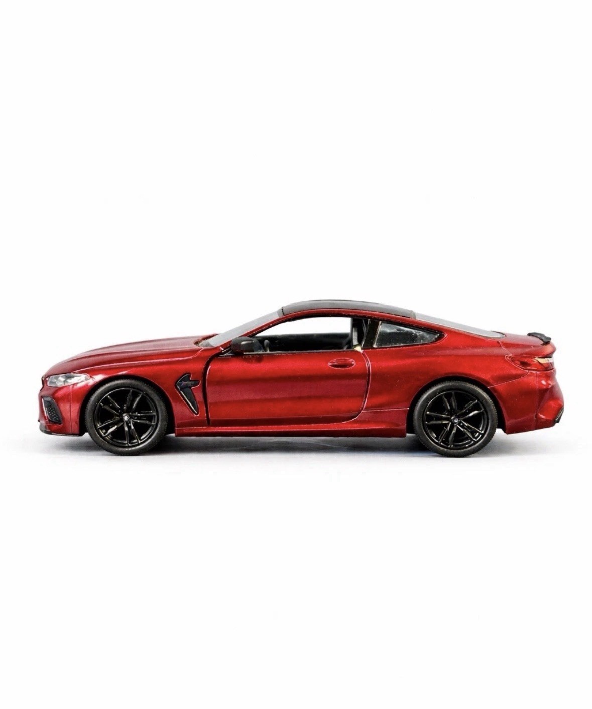 BMW M8 Competition 1:36 Scale 5″ Die Cast Model w/Pullback Action (Red) (NO BOX)