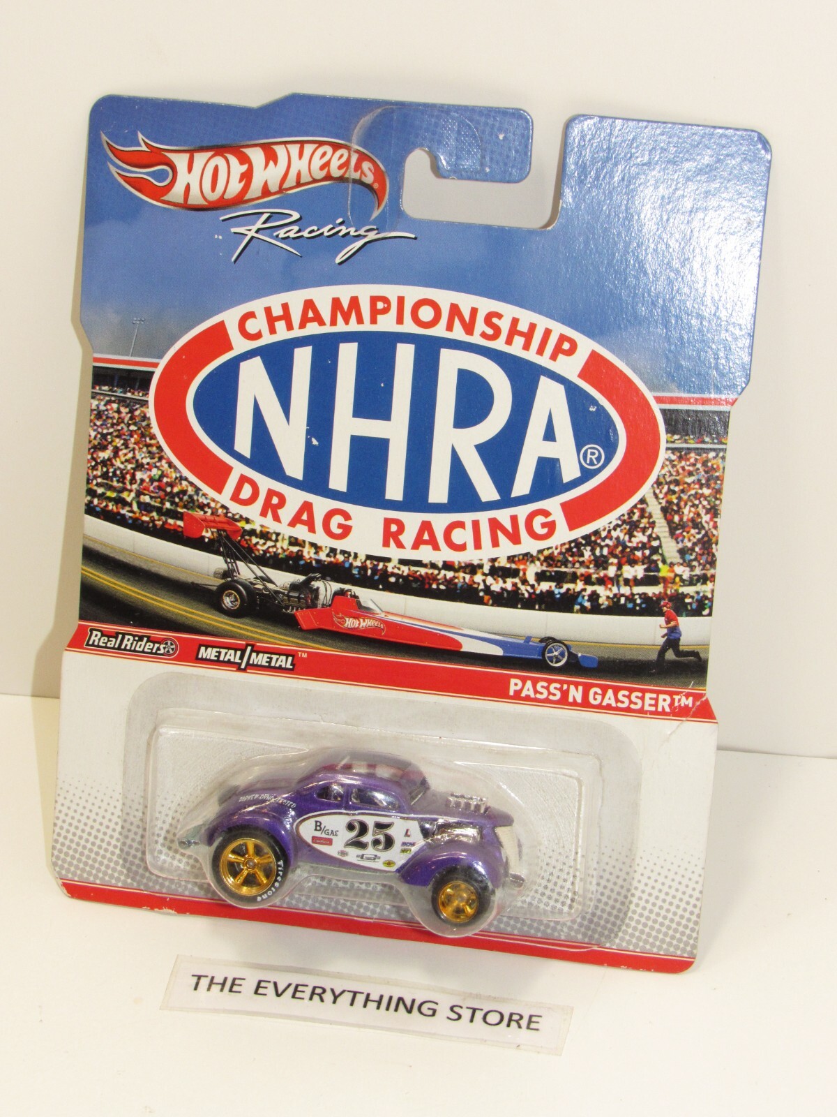 HOT WHEELS NHRA CHAMPIONSHIP DRAG RACING PASS`N GASSER REAL RIDERS FREE SHIP