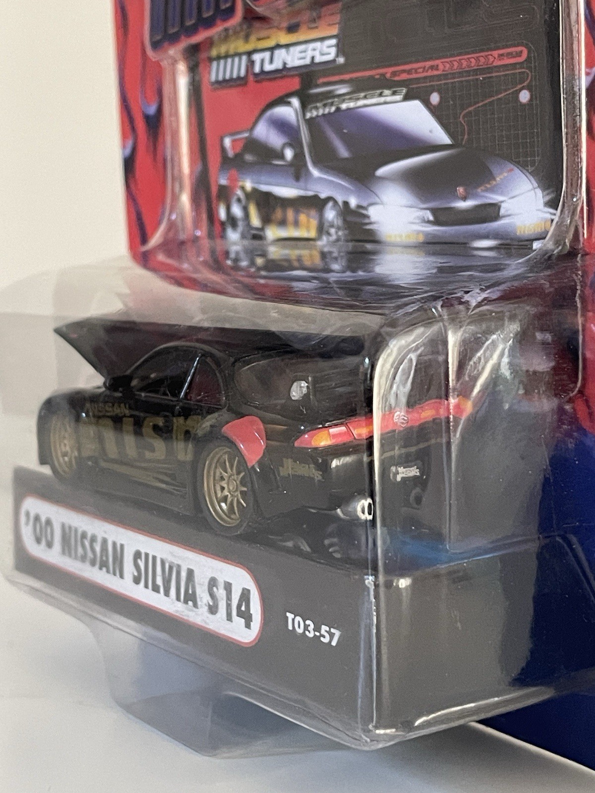 Muscle Machines Muscle Tuners Nissan S14 Silvia Nismo Black 1:64 2003 Rare
