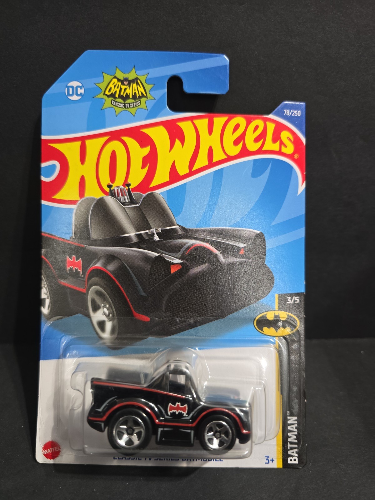 Hot Wheels Classic TV Series Batmobile Batman 3/5 DC