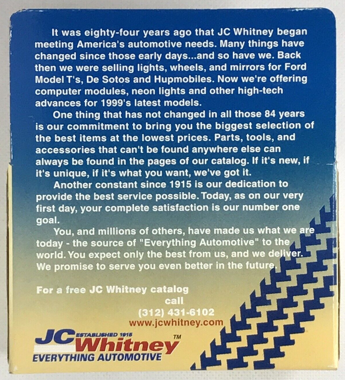 1998 Hot Wheels JC Whitney ’40s Ford Truck PC6 Wheels Special Edition Rare 23526