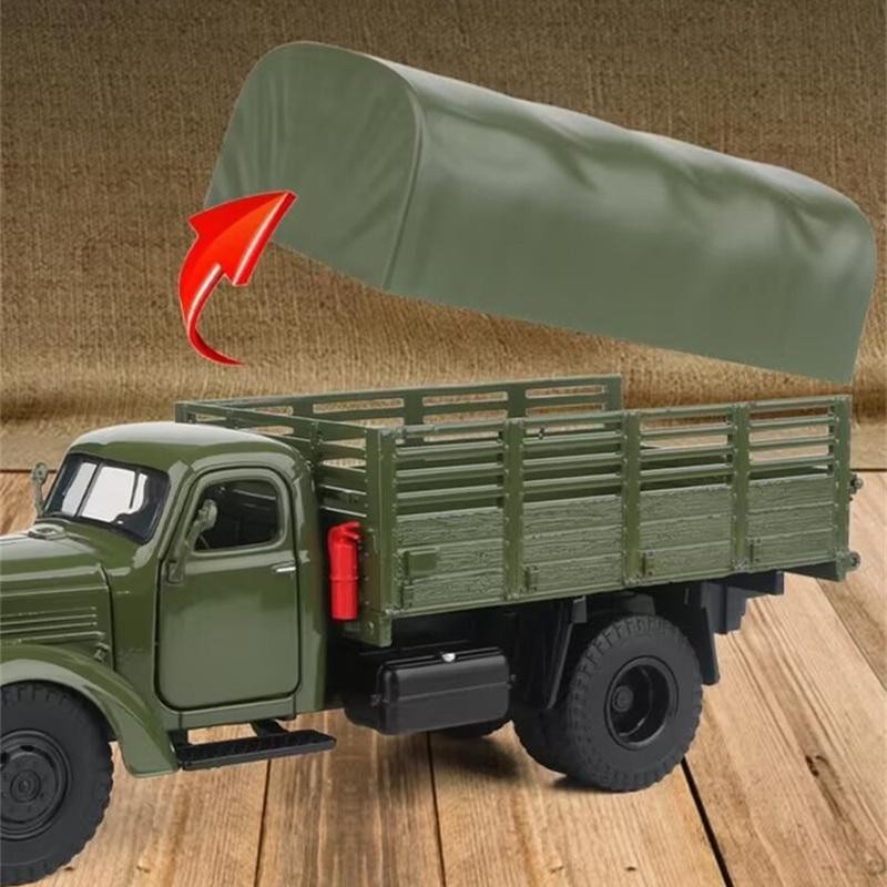 1:32 CA30 CA10 Diecast Tactical Truck Military Model with Sound & Light Toy