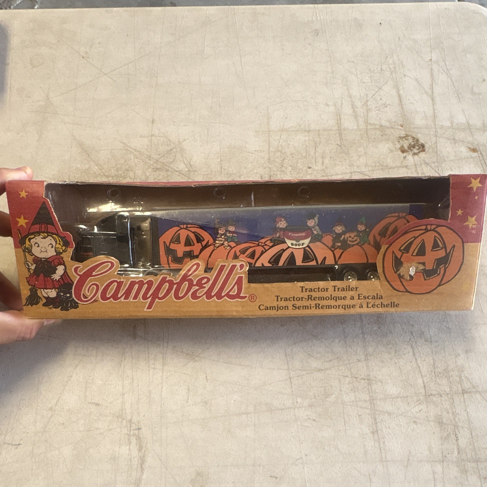 Ertl Campbell’s Halloween Tractor Trailer Diecast Unopened 1999