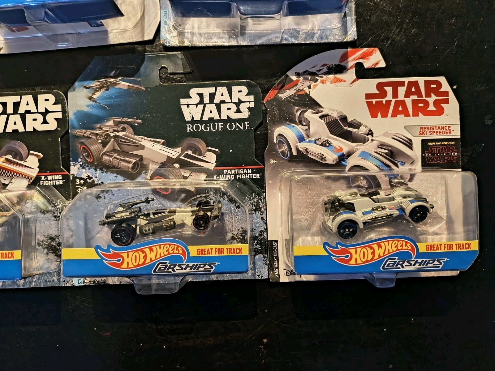 Hot Wheels Star Wars Carships (BUNDLE OF 10)